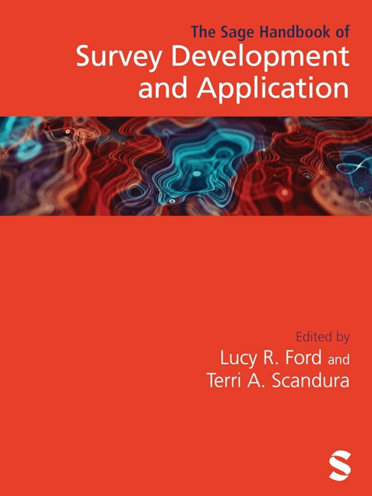 The SAGE Handbook of Survey Development and Application Book Cover